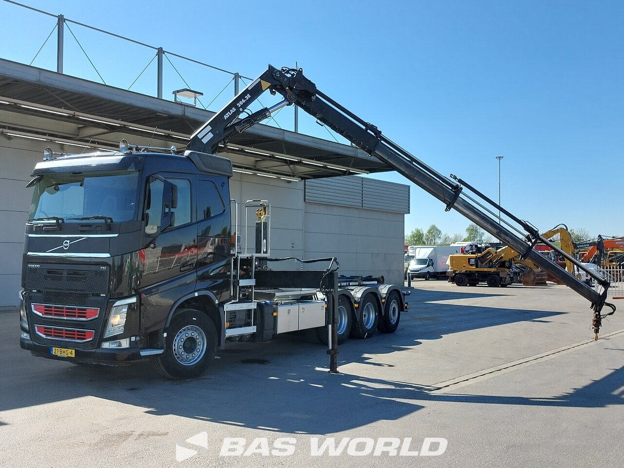 Other : Volvo FH 460 грузовик с крюковым погрузчиком