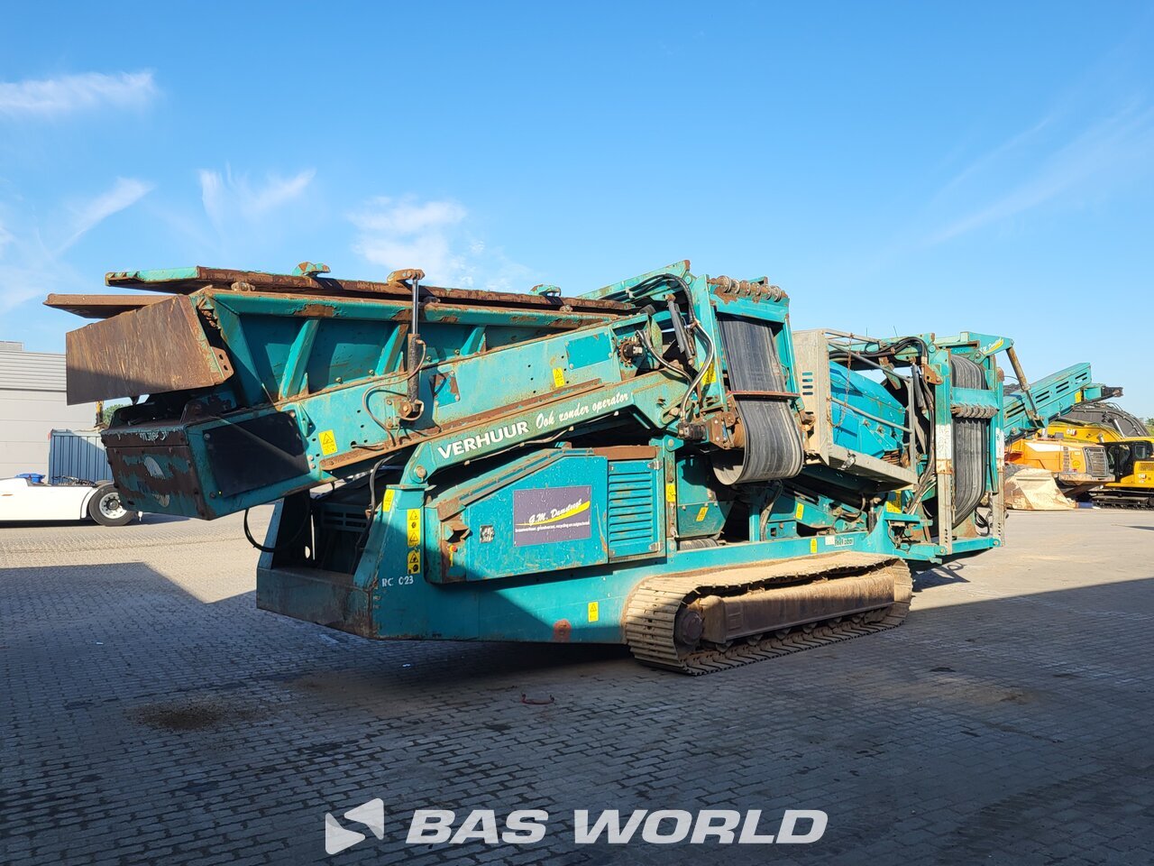 Other : Powerscreen WARRIOR 1400 آلة الغربلة الهزازة