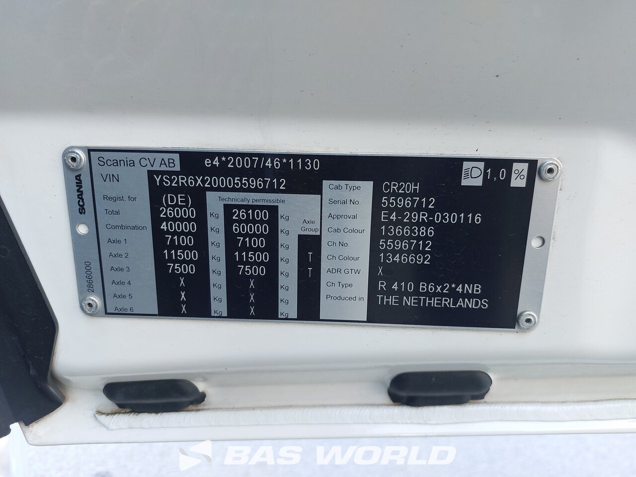 Other : Scania R410 Camion à Caisse Mobile