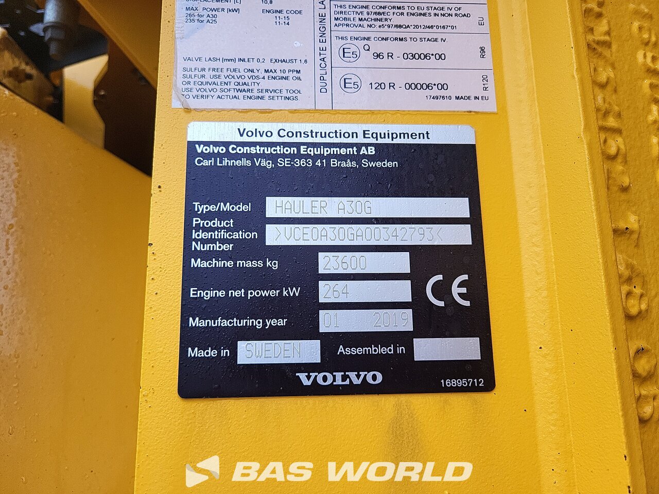 Other : Volvo A30 G قلابة مفصلية