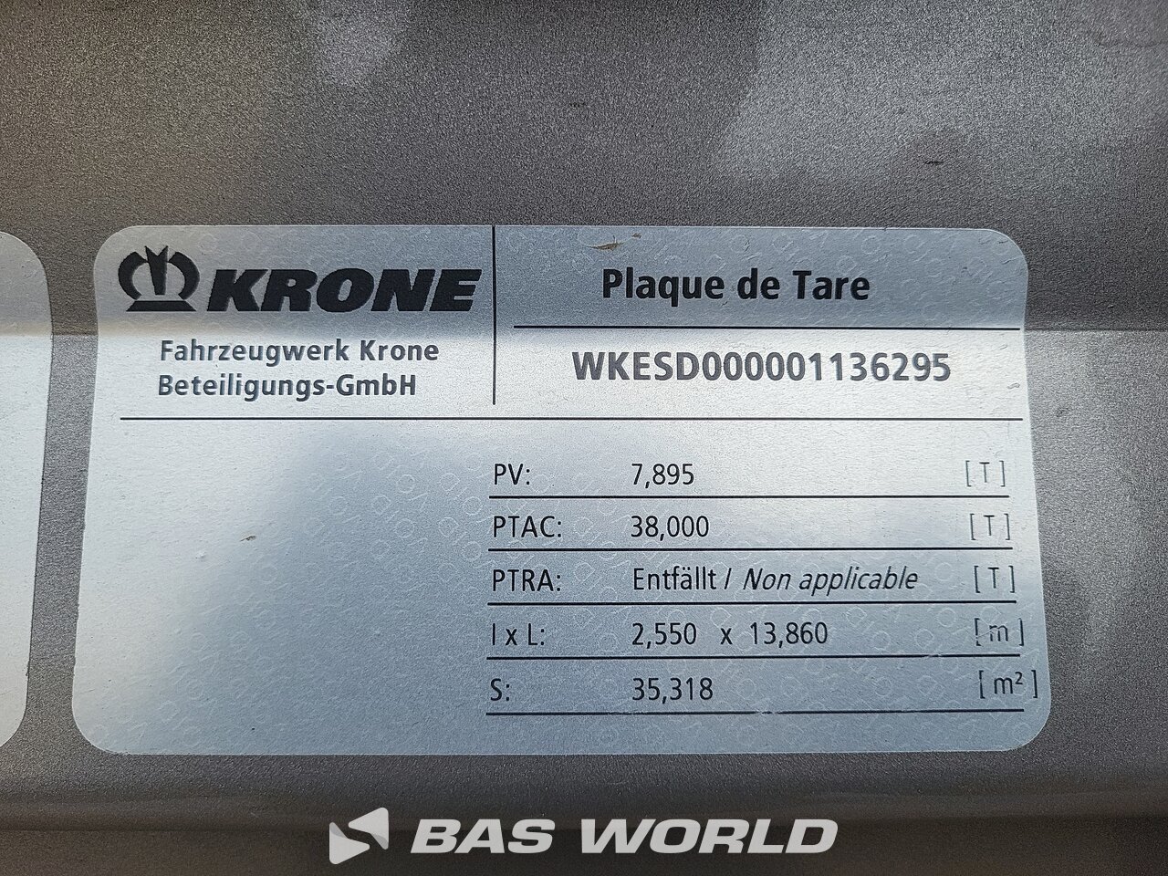 Other : Krone Lukket sættevogn