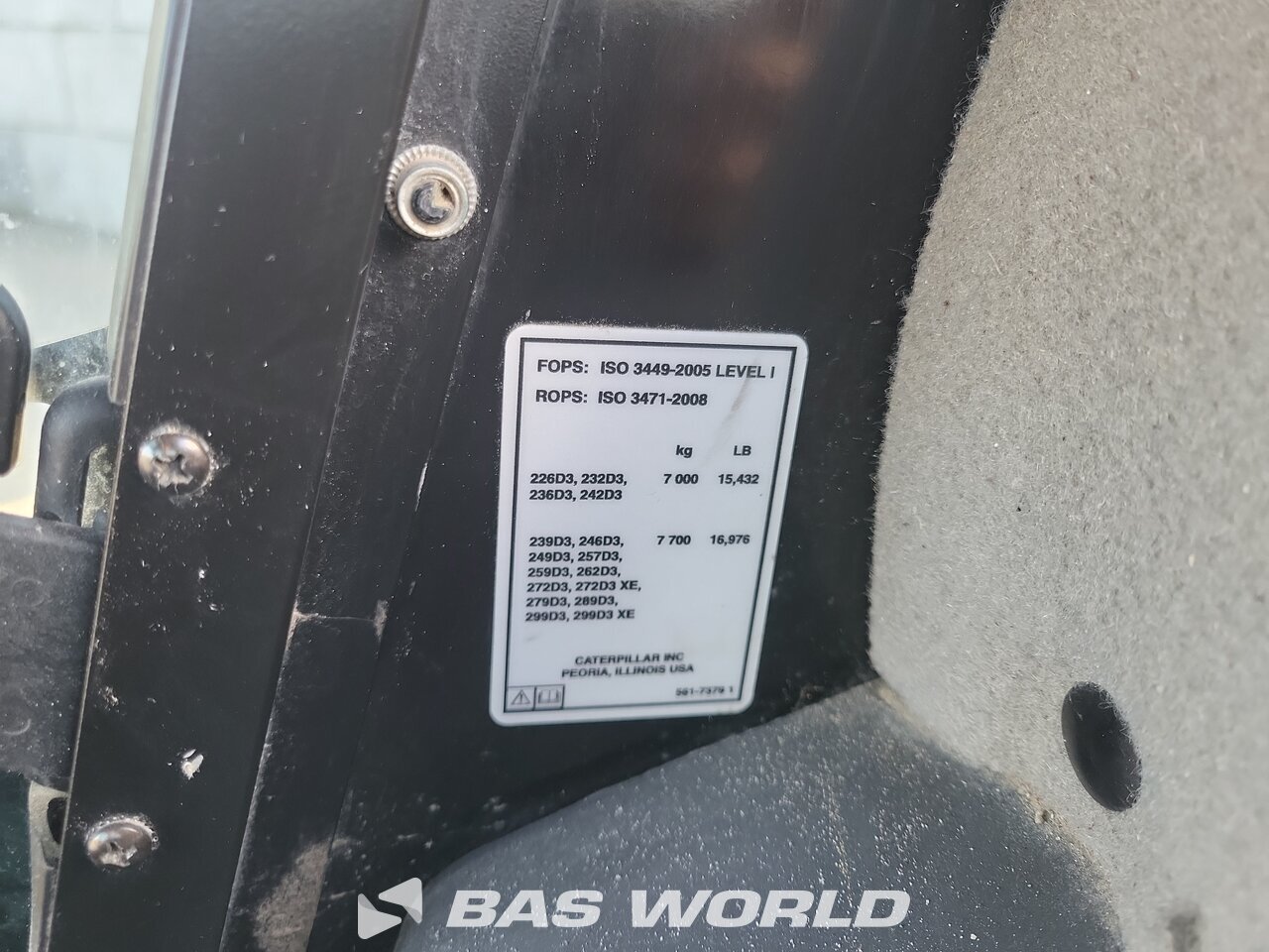 Other : Caterpillar 226 D3 لوادر انزلاقية التوجيه