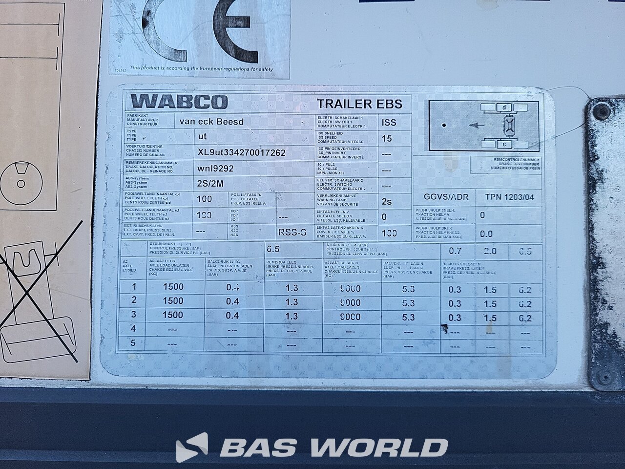 Other : Van Eck Refrigerated Semi-Trailer