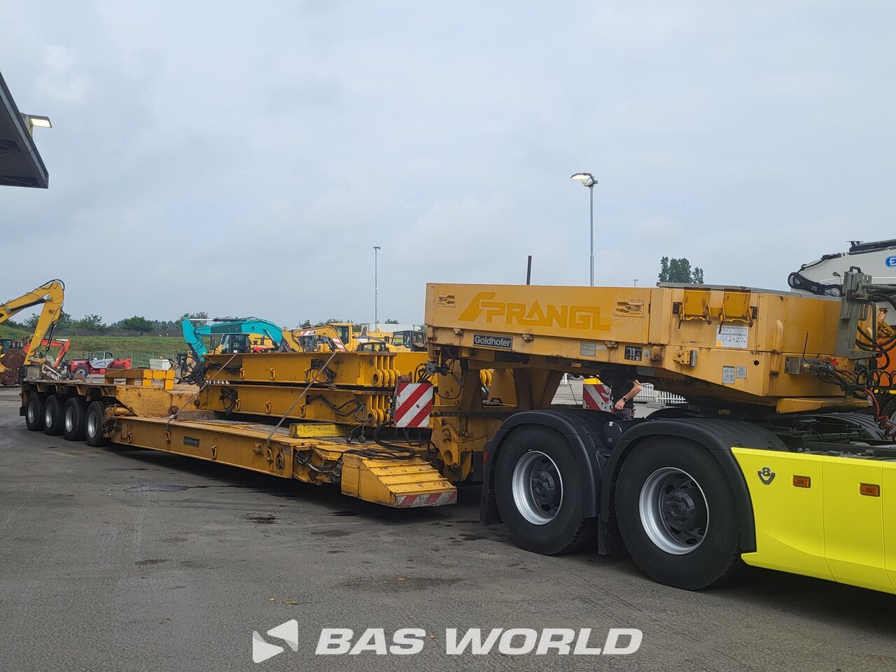 Other : Goldhofer Semi-reboque porta máquinas