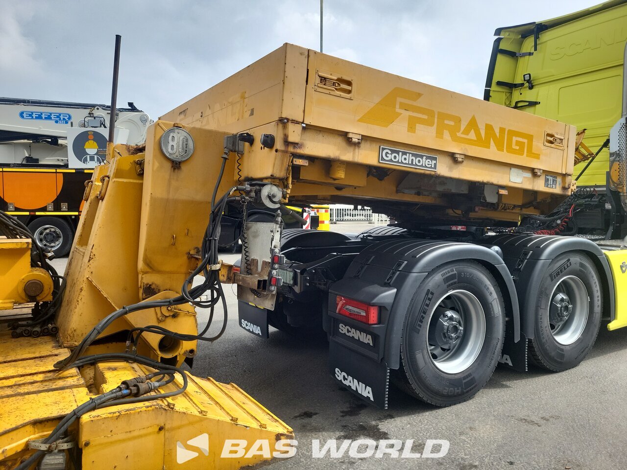 Other : Goldhofer Semi-reboque porta máquinas