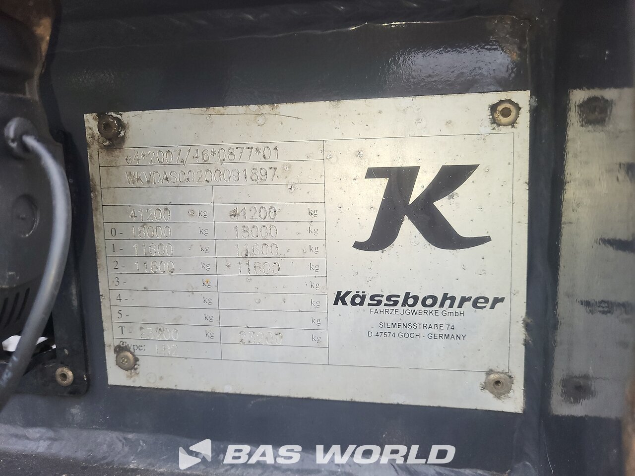 Other : Kässbohrer Dieplader oplegger