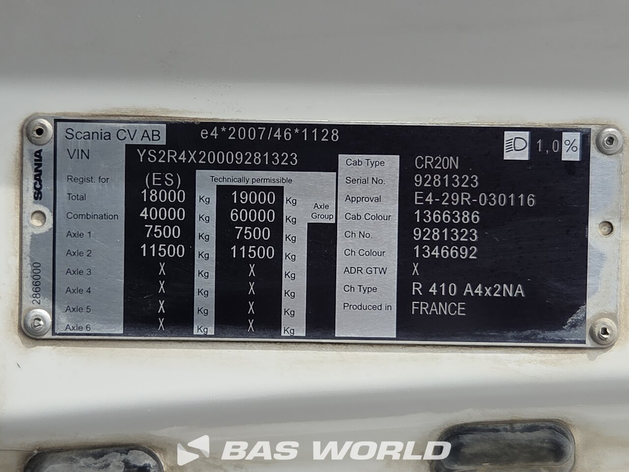 Other : Scania R410 Tractor Unit