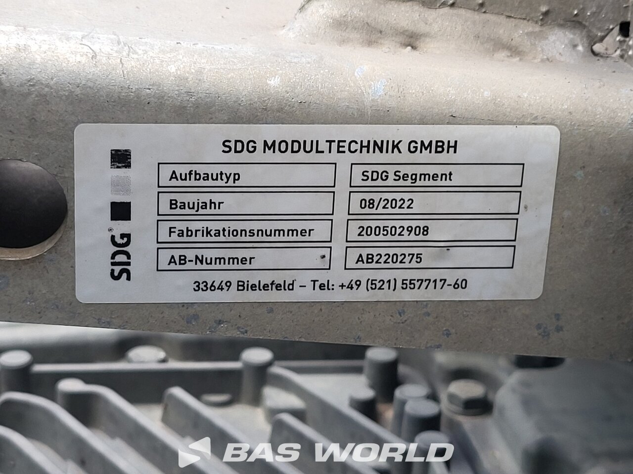 Other : DAF XF 480 Camion à Caisse Mobile
