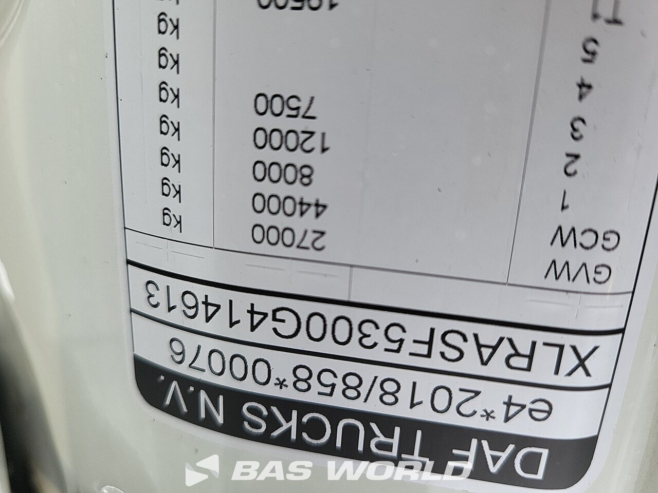Other : DAF XF 480 Camion à Caisse Mobile