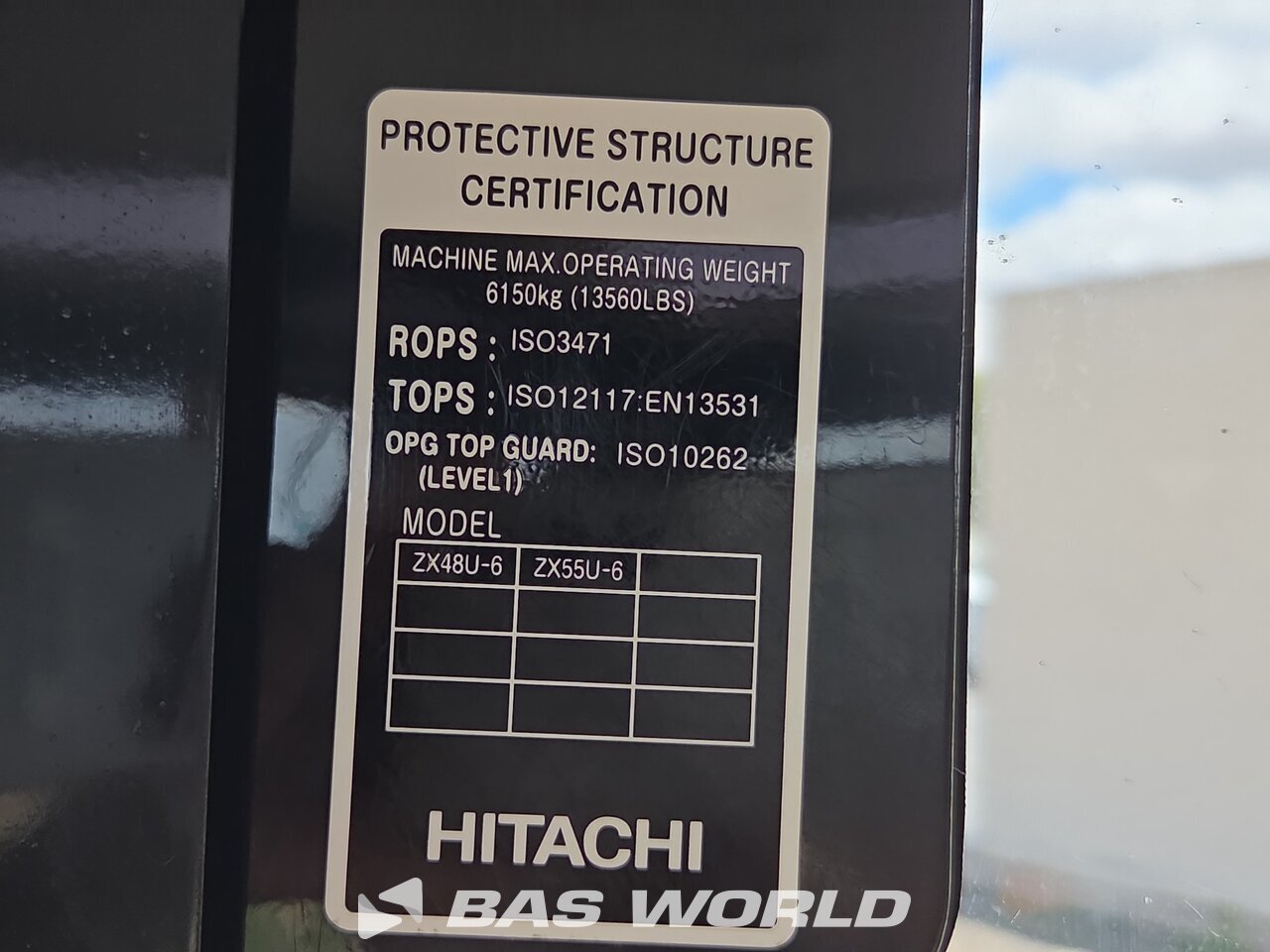 Other : Hitachi ZX48 U-6 Mini excavadora <10t