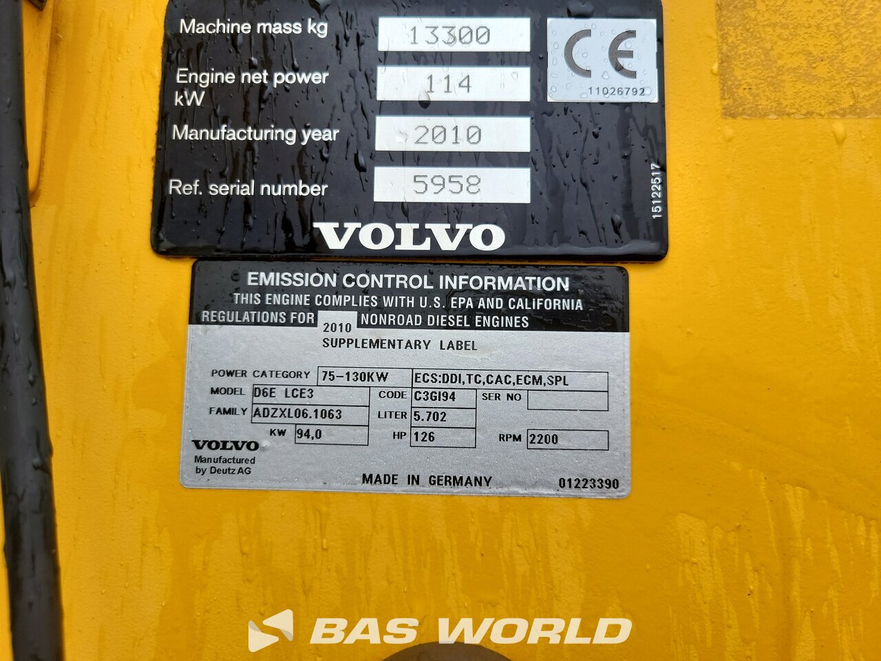 Other : Volvo L60 F جرافات ذات عجلات
