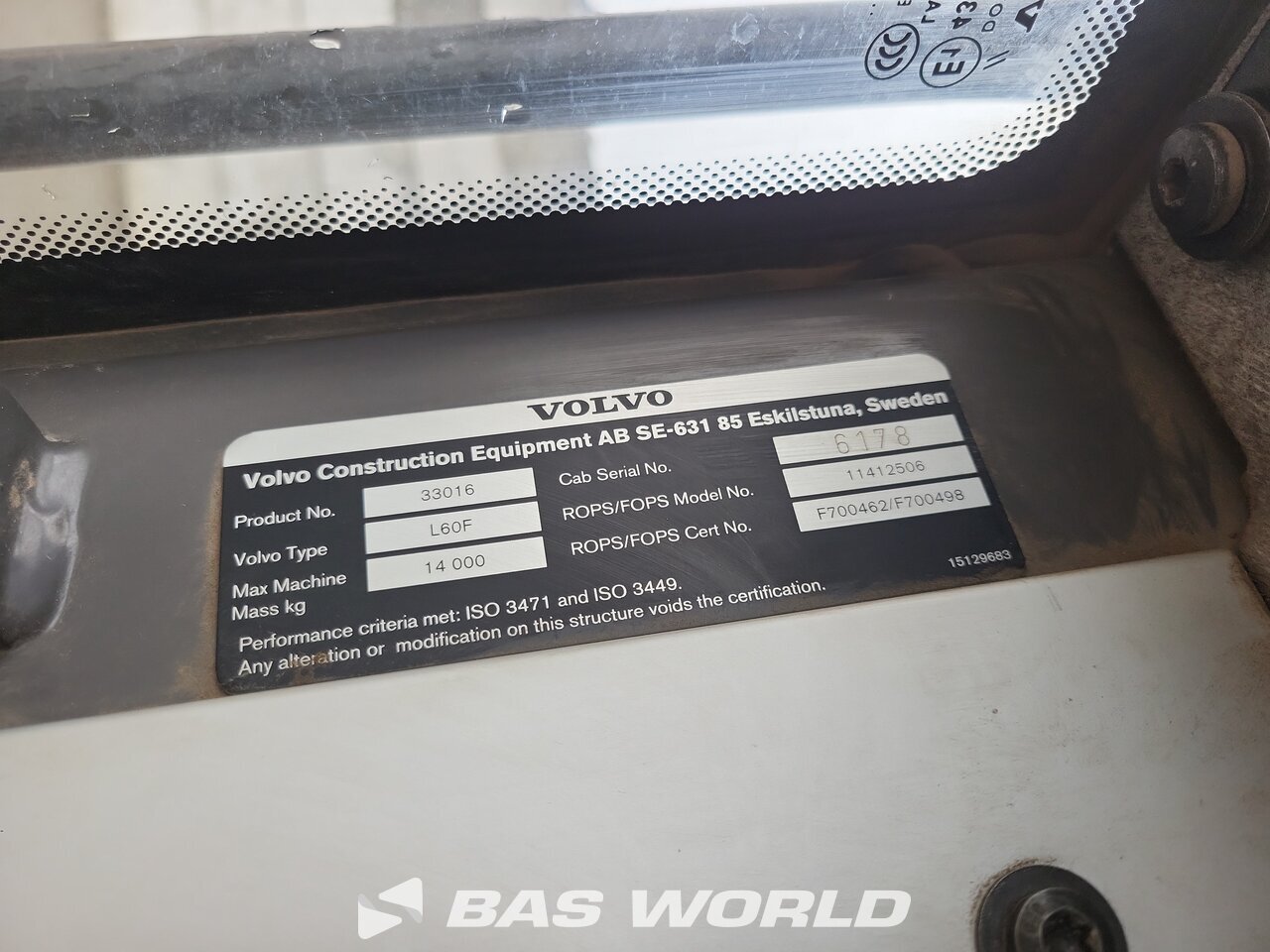 Other : Volvo L60 F جرافات ذات عجلات