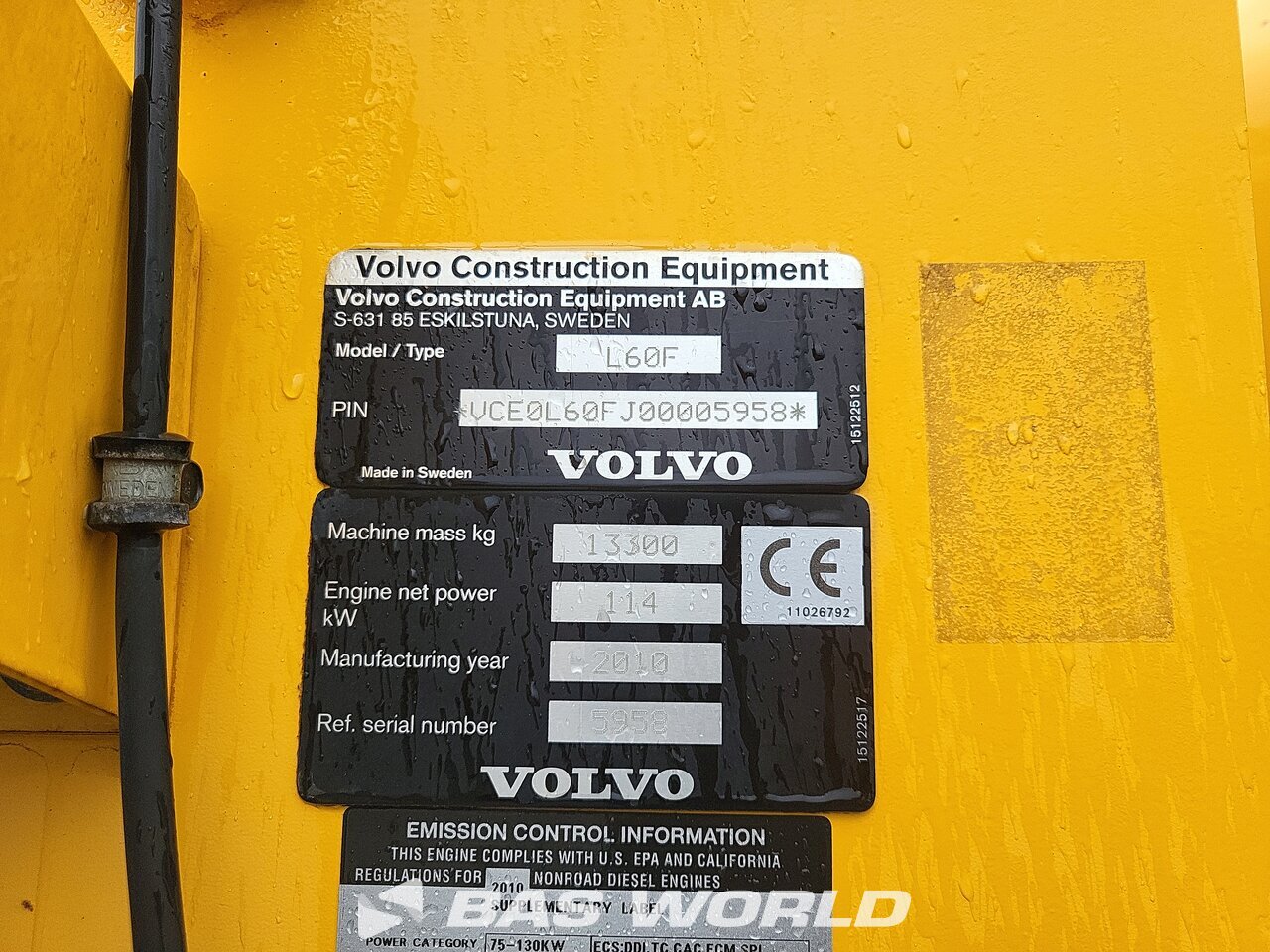 Other : Volvo L60 F جرافات ذات عجلات