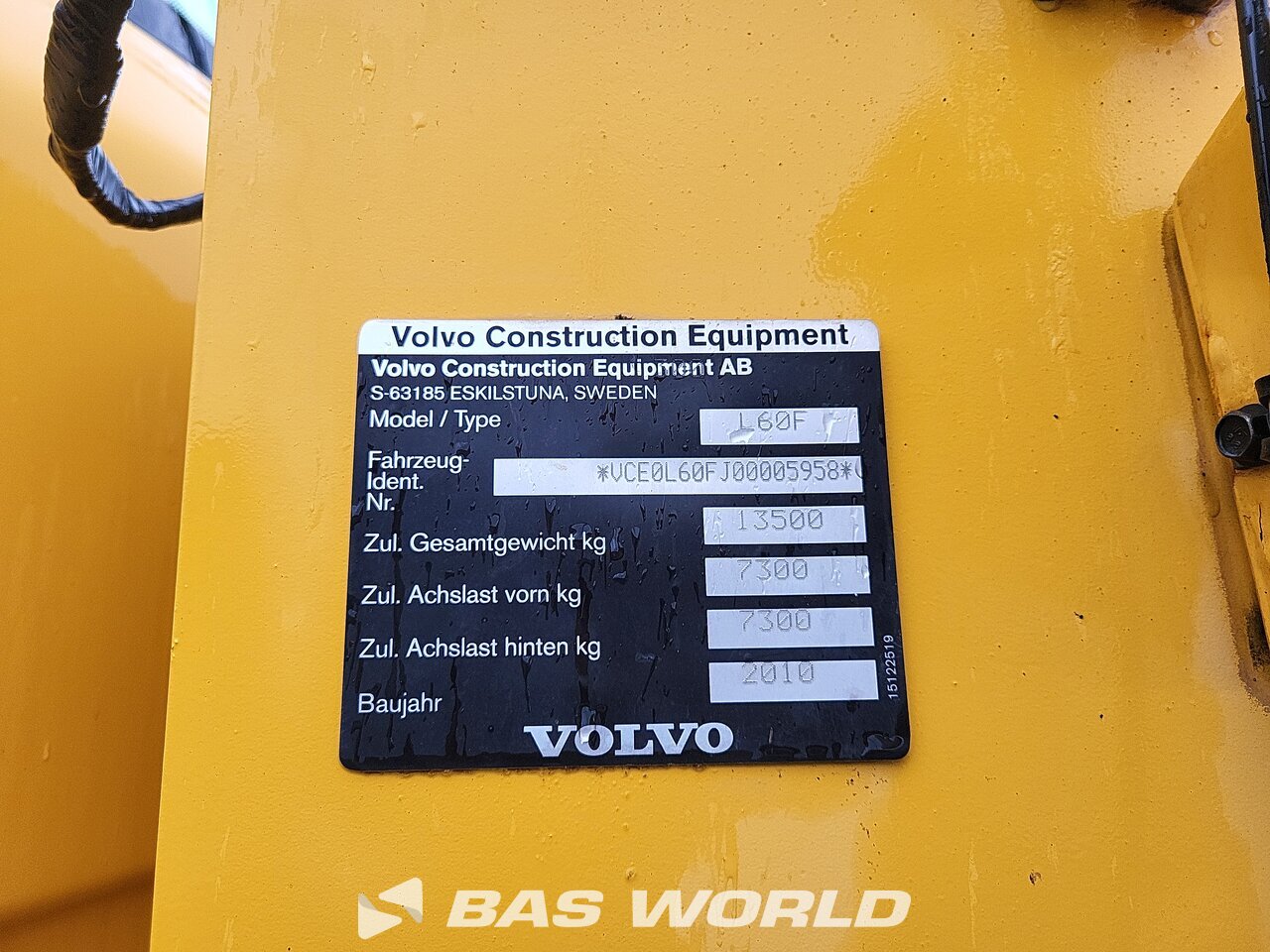 Other : Volvo L60 F جرافات ذات عجلات