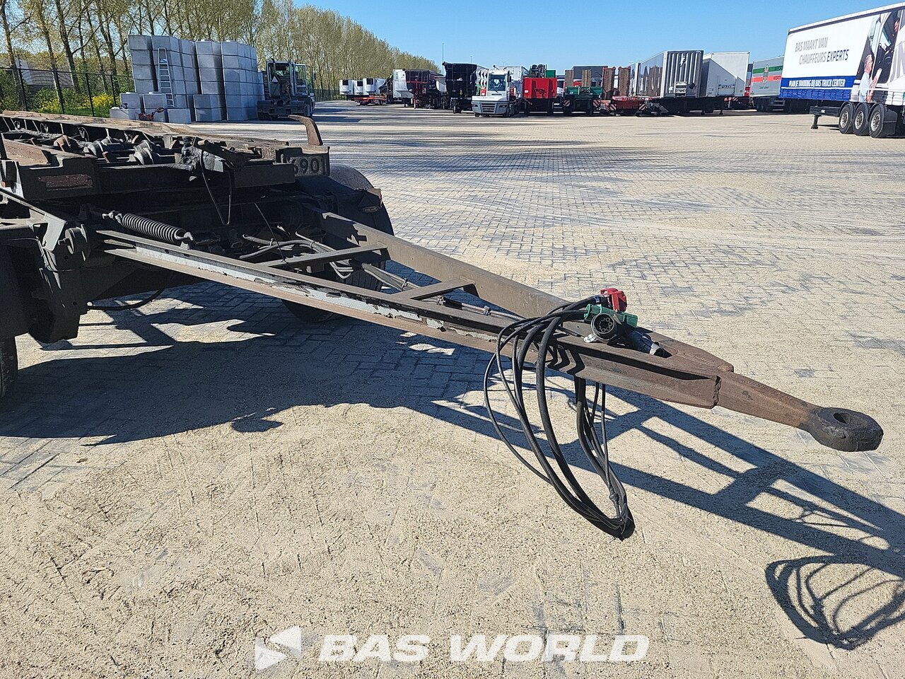 Other : Burg Containerchassis Anhänger