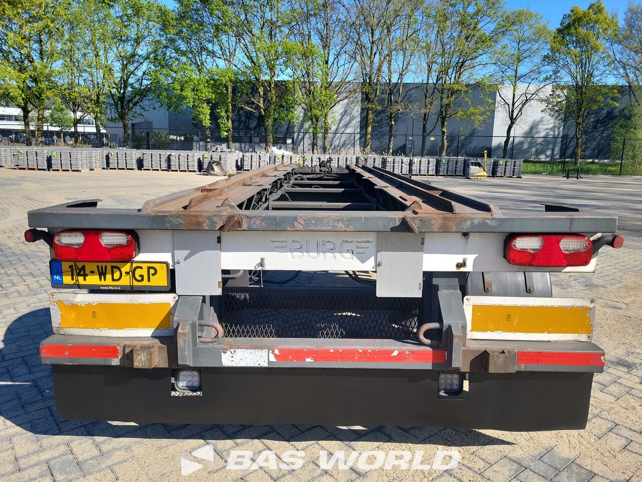 Other : Burg Containerchassis Anhänger