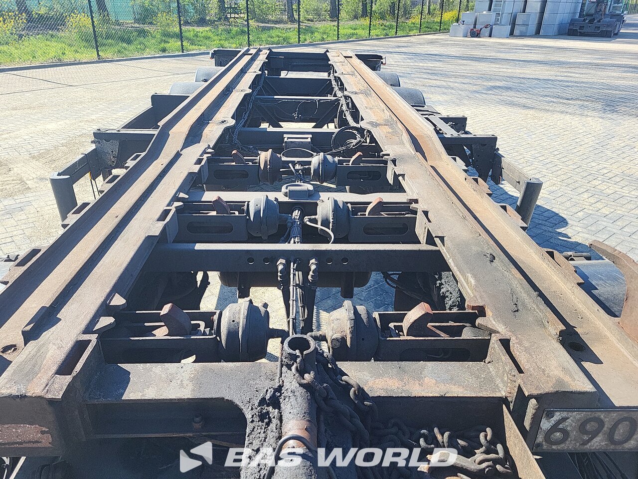 Other : Burg Containerchassis Anhänger