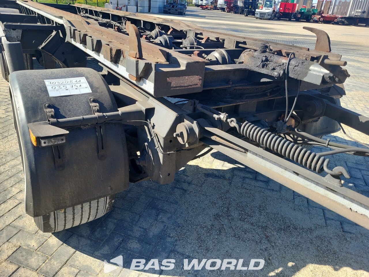 Other : Burg Containerchassis Anhänger