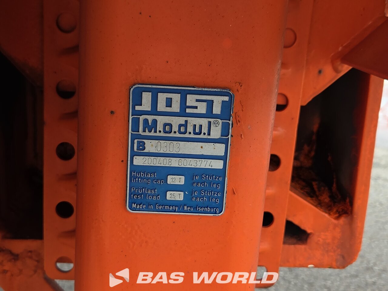 Other : Goldhofer STZ-L4-43/80 AA Maskinsläp