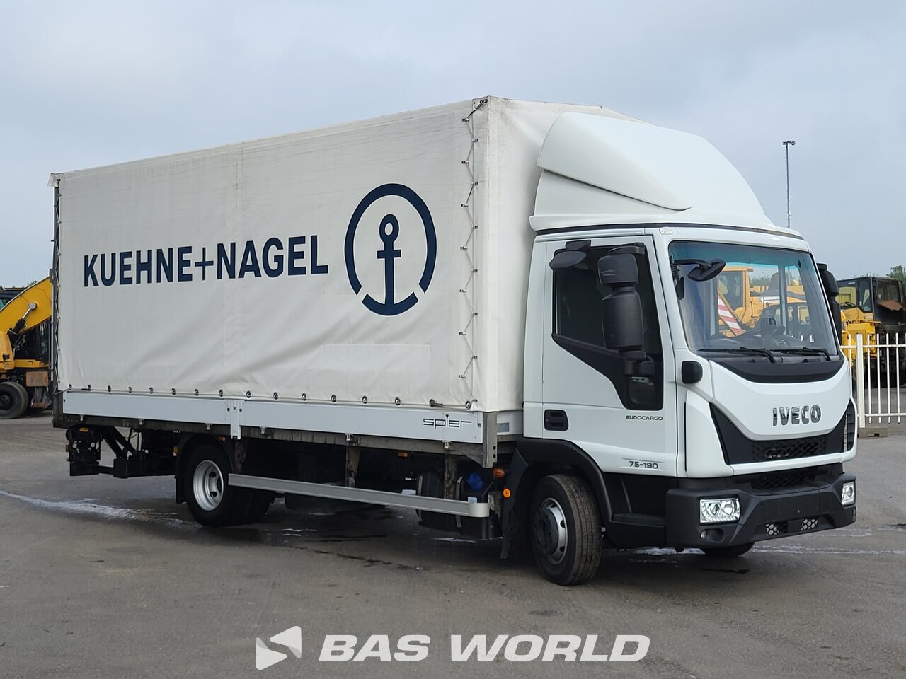 Other : Iveco Eurocargo 75E190 Camion rideaux coulissants