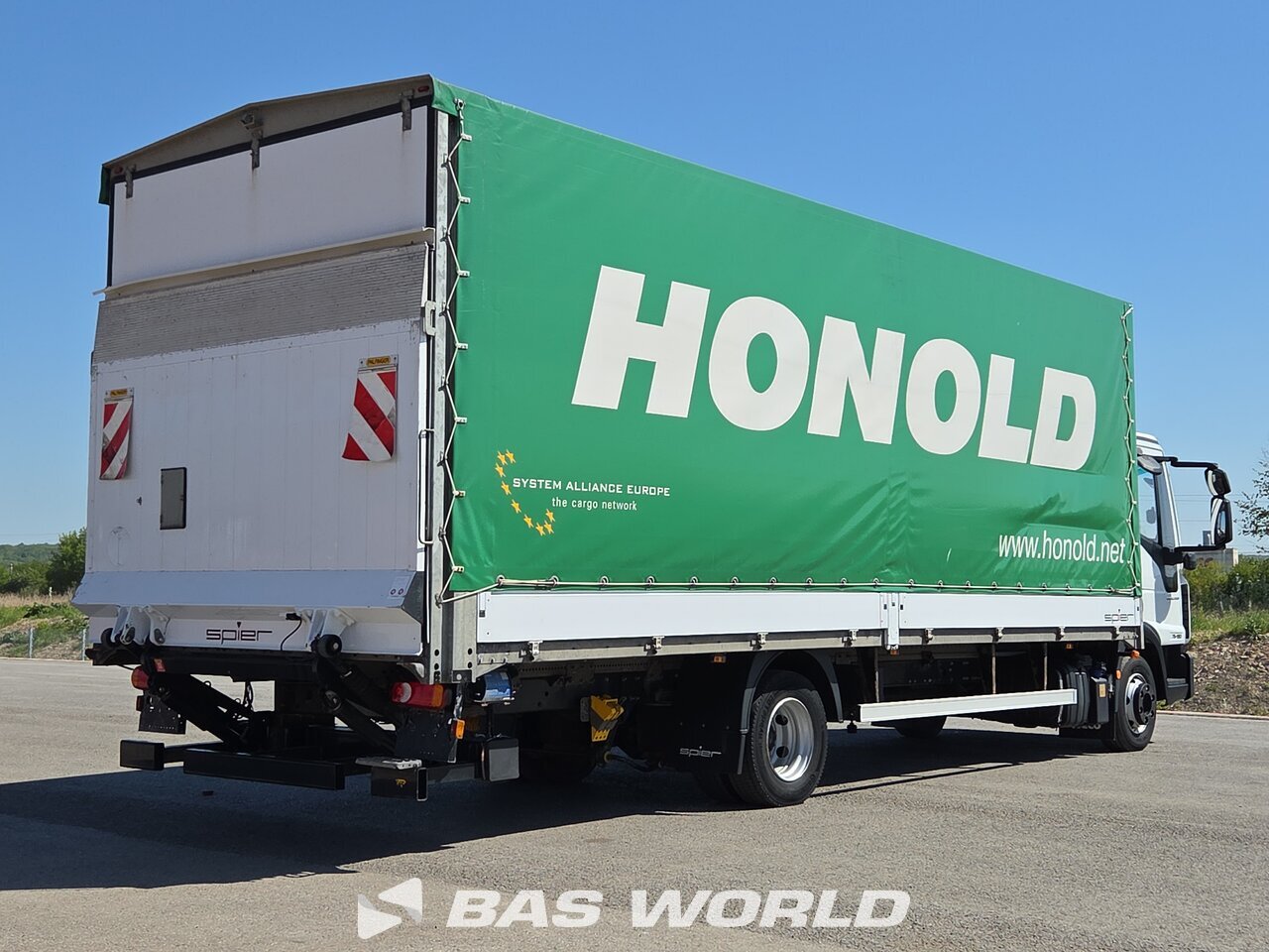 Other : Iveco Eurocargo 75E190 Camion rideaux coulissants