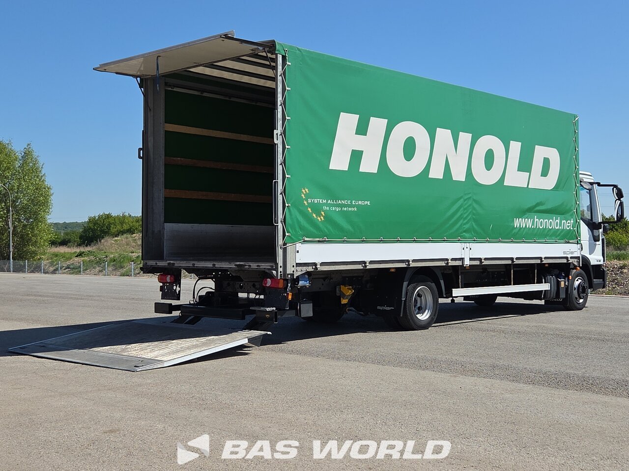 Other : Iveco Eurocargo 75E190 Camion rideaux coulissants