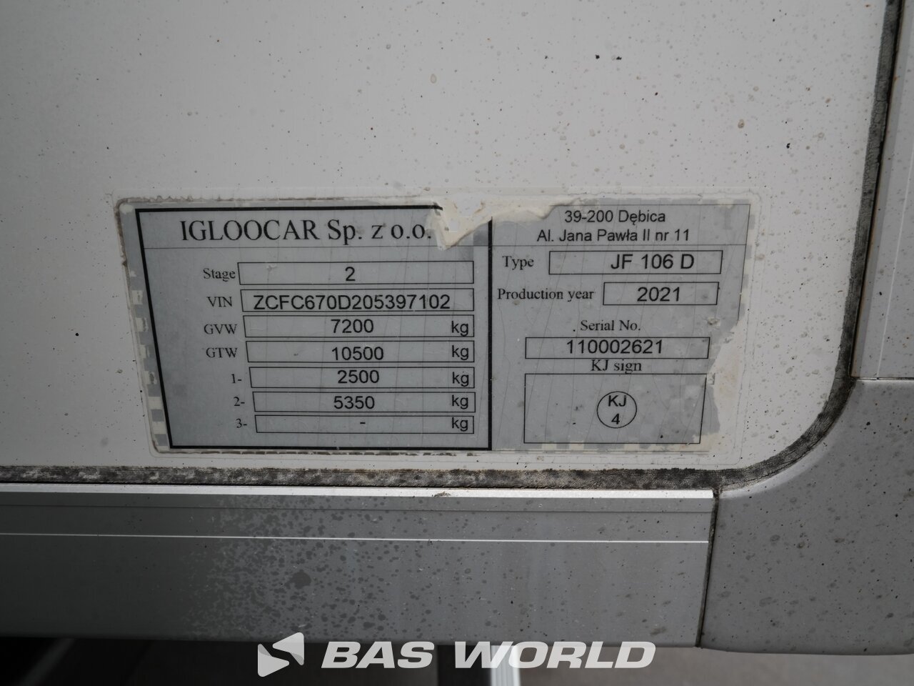 Other : Iveco Daily 72C18 Box body