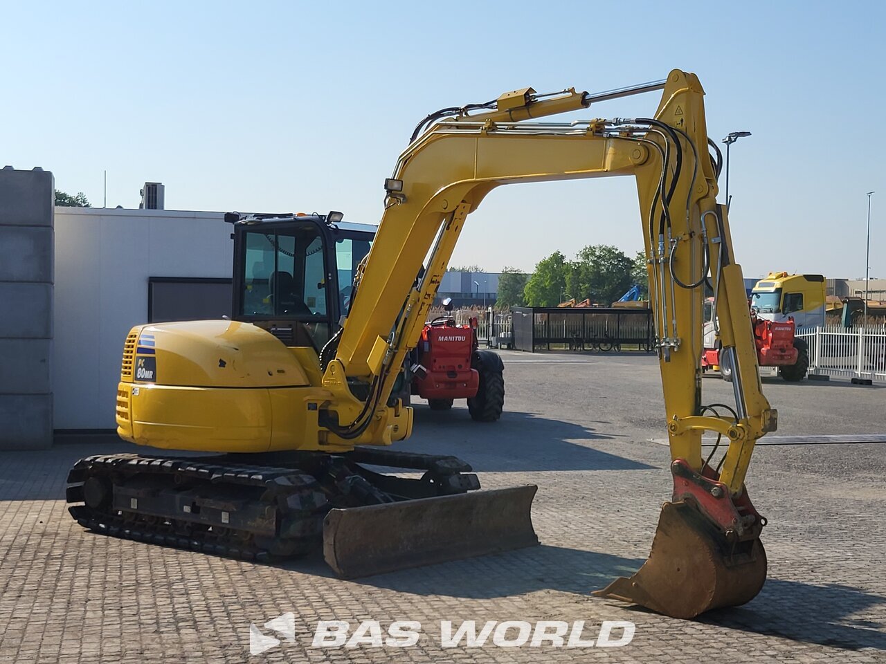 Other : Komatsu PC80 MR-5E0 Mini bager <10t
