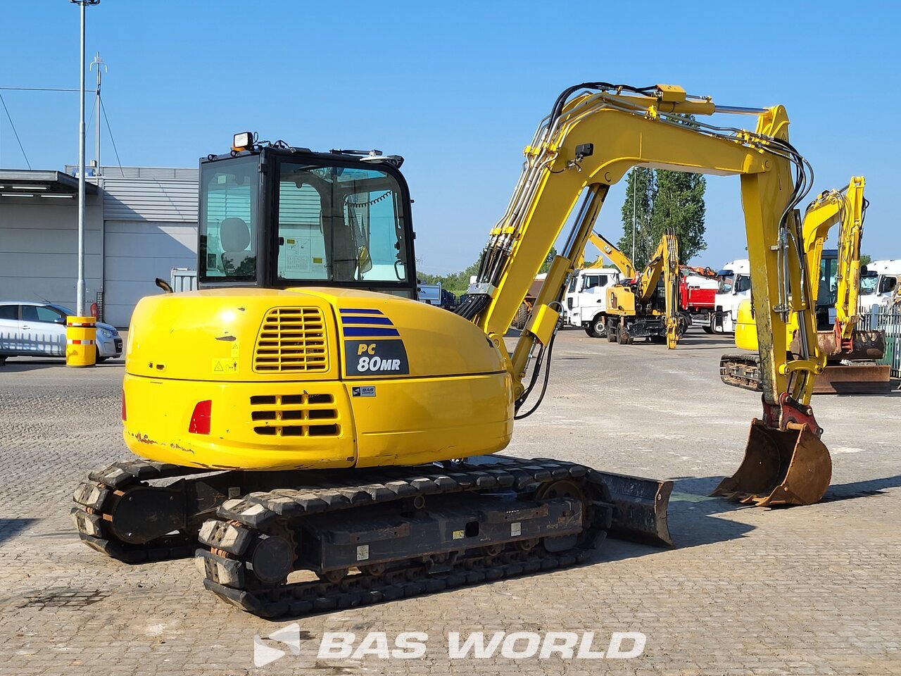 Other : Komatsu PC80 MR-5E0 Mini bager <10t