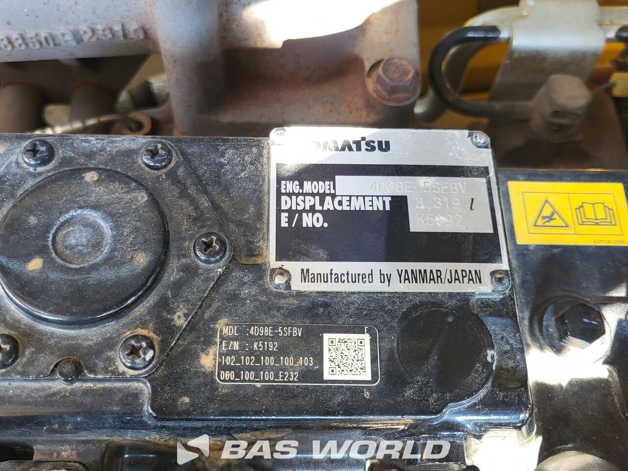 Other : Komatsu PC80 MR-5E0 Mini bager <10t