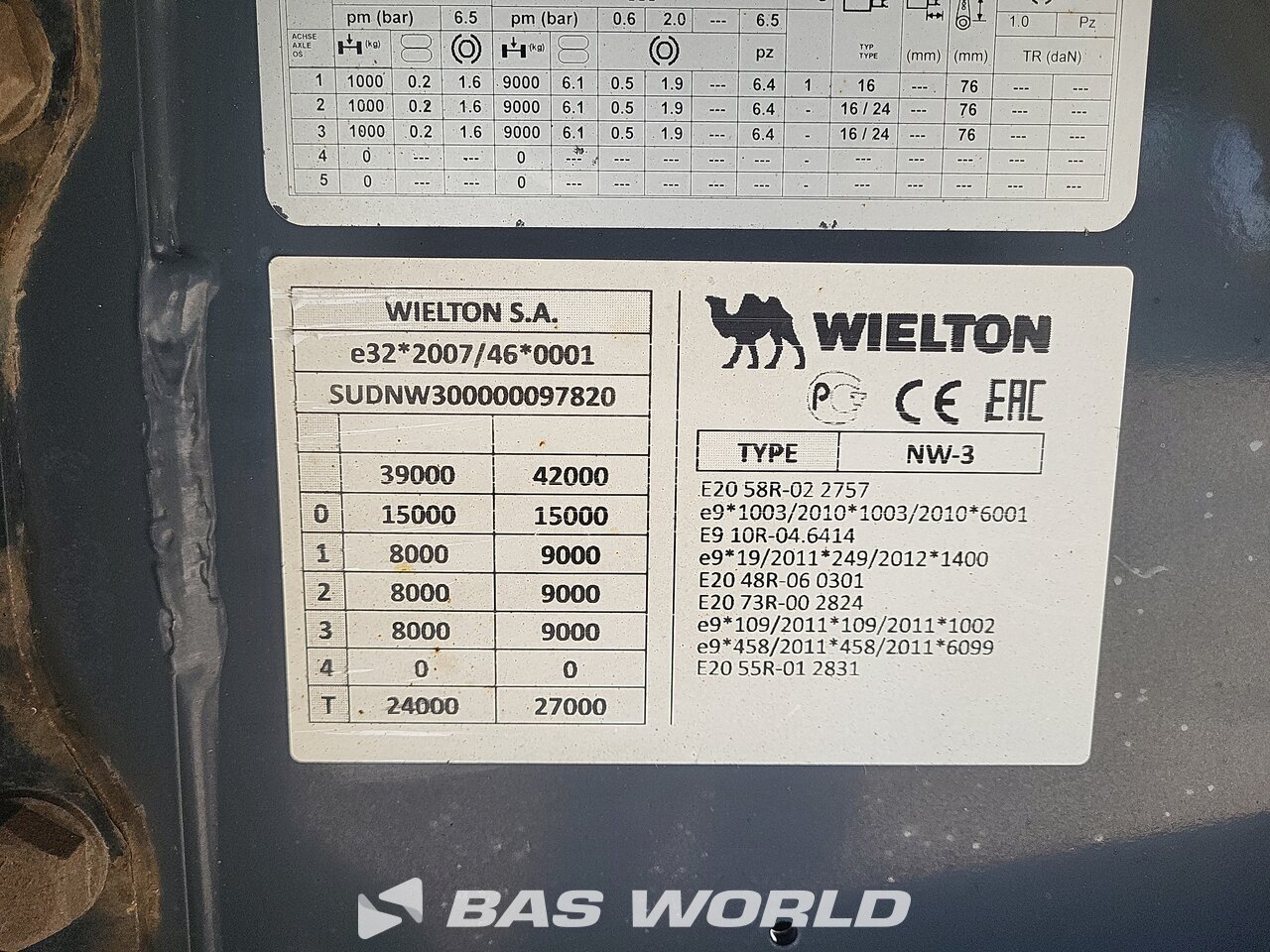 Other : Wielton Kipper Sattelauflieger
