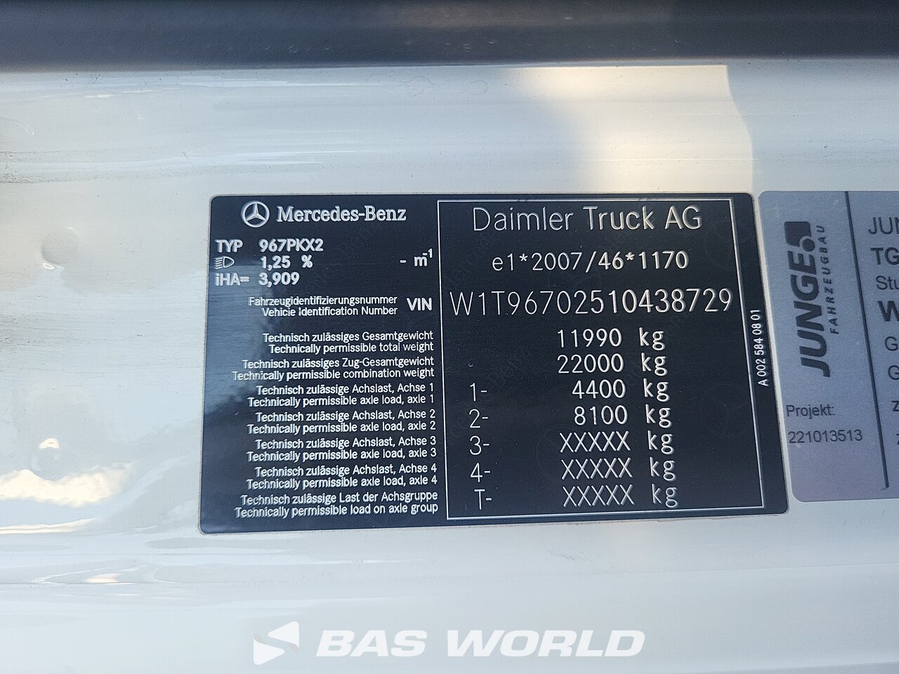 Other : Mercedes Atego 1223 Carrosseries fourgons