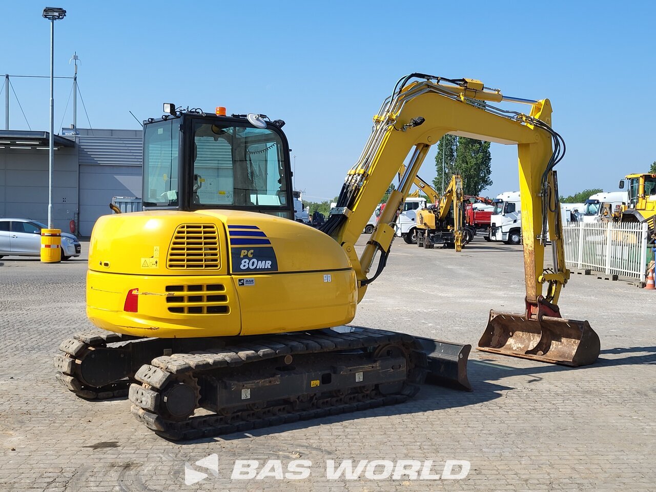 Other : Komatsu PC80 MR-5 Mini bager <10t