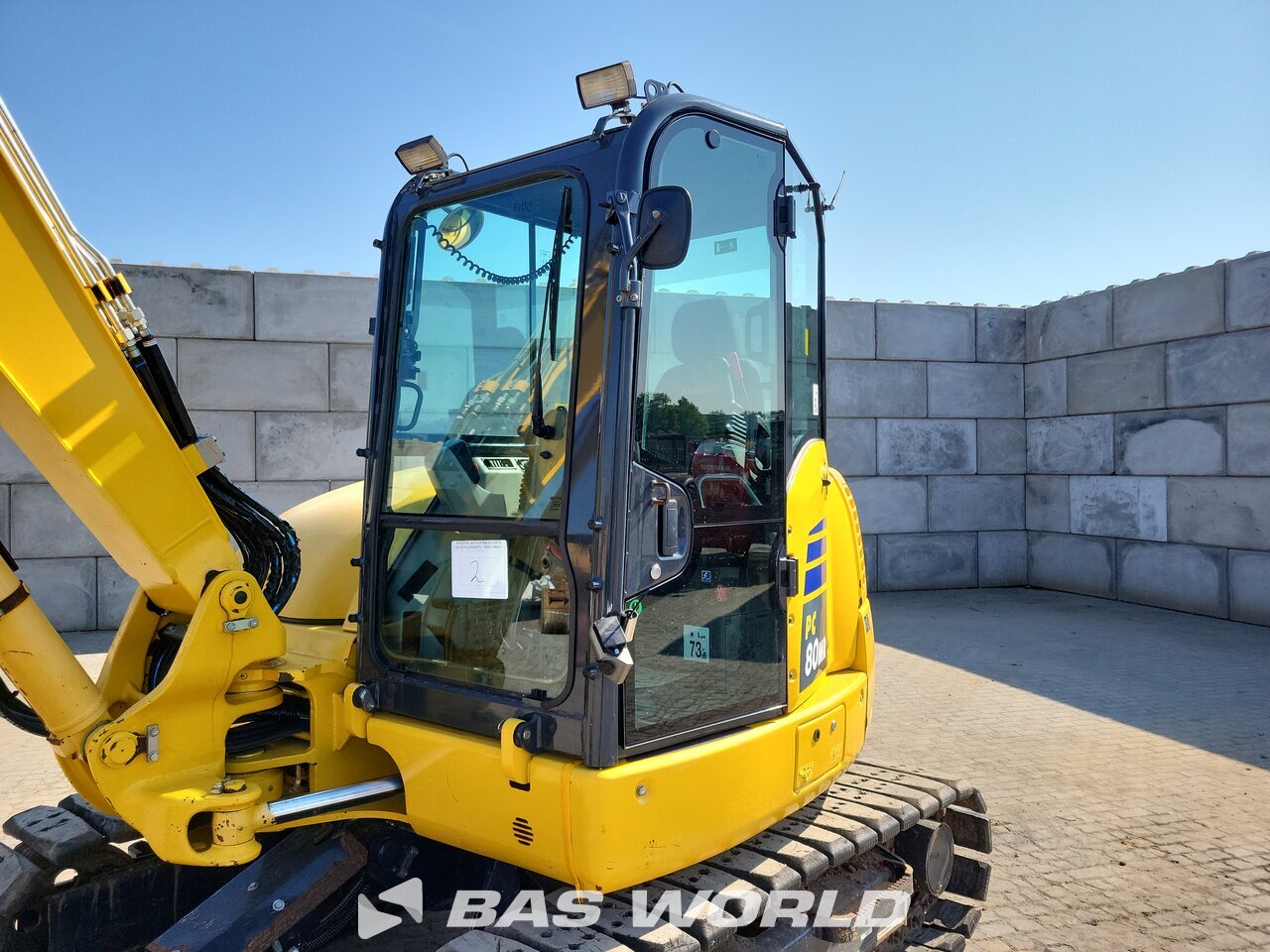 Other : Komatsu PC80 MR-5 Mini bager <10t