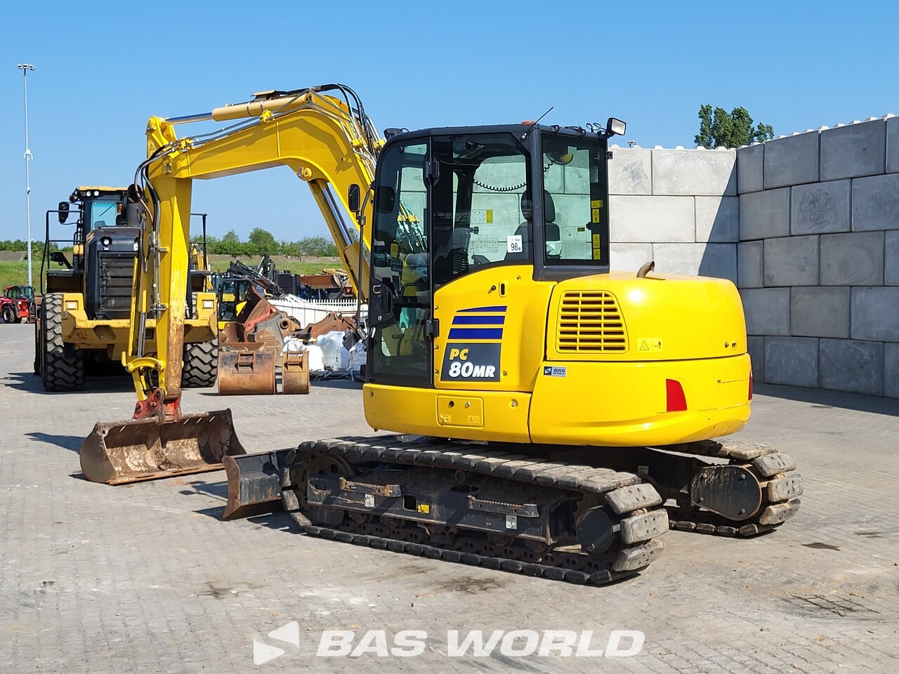 Other : Komatsu PC80 MR-5 Mini bager <10t