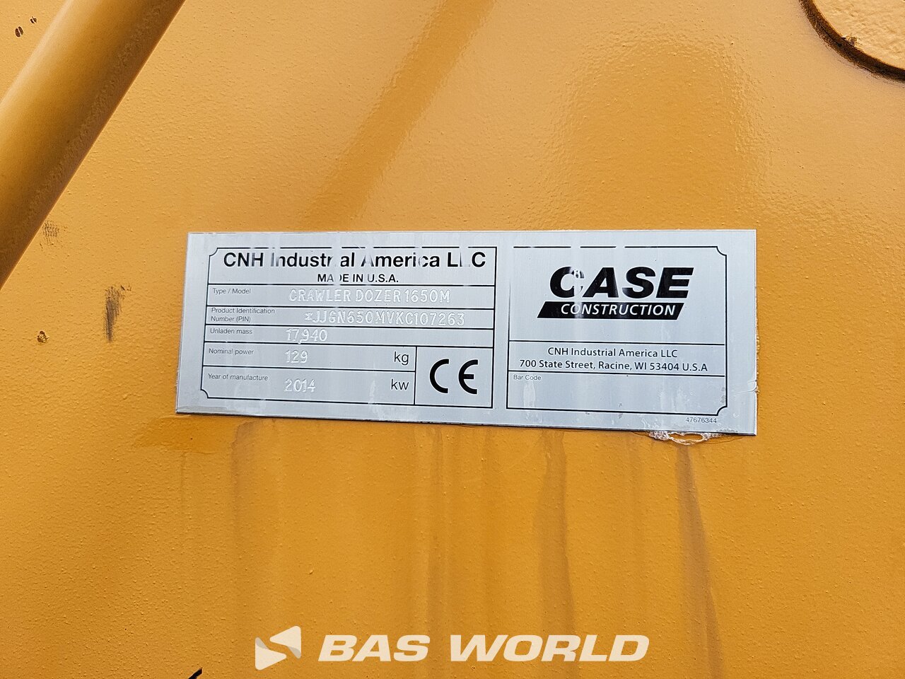 Other : Case 1650 M جرافة زاحفة
