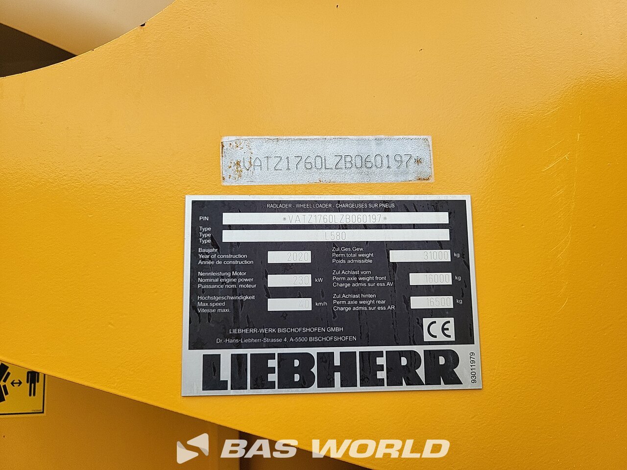Other : Liebherr L580 Carregadoras de rodas