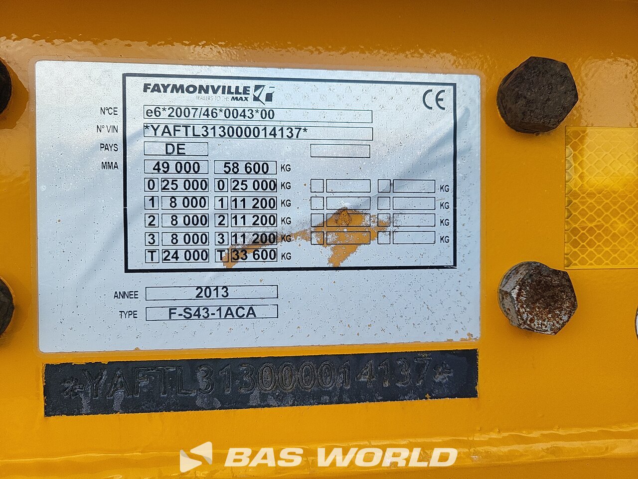 Other : Faymonville Prikolica s niskim utovarom