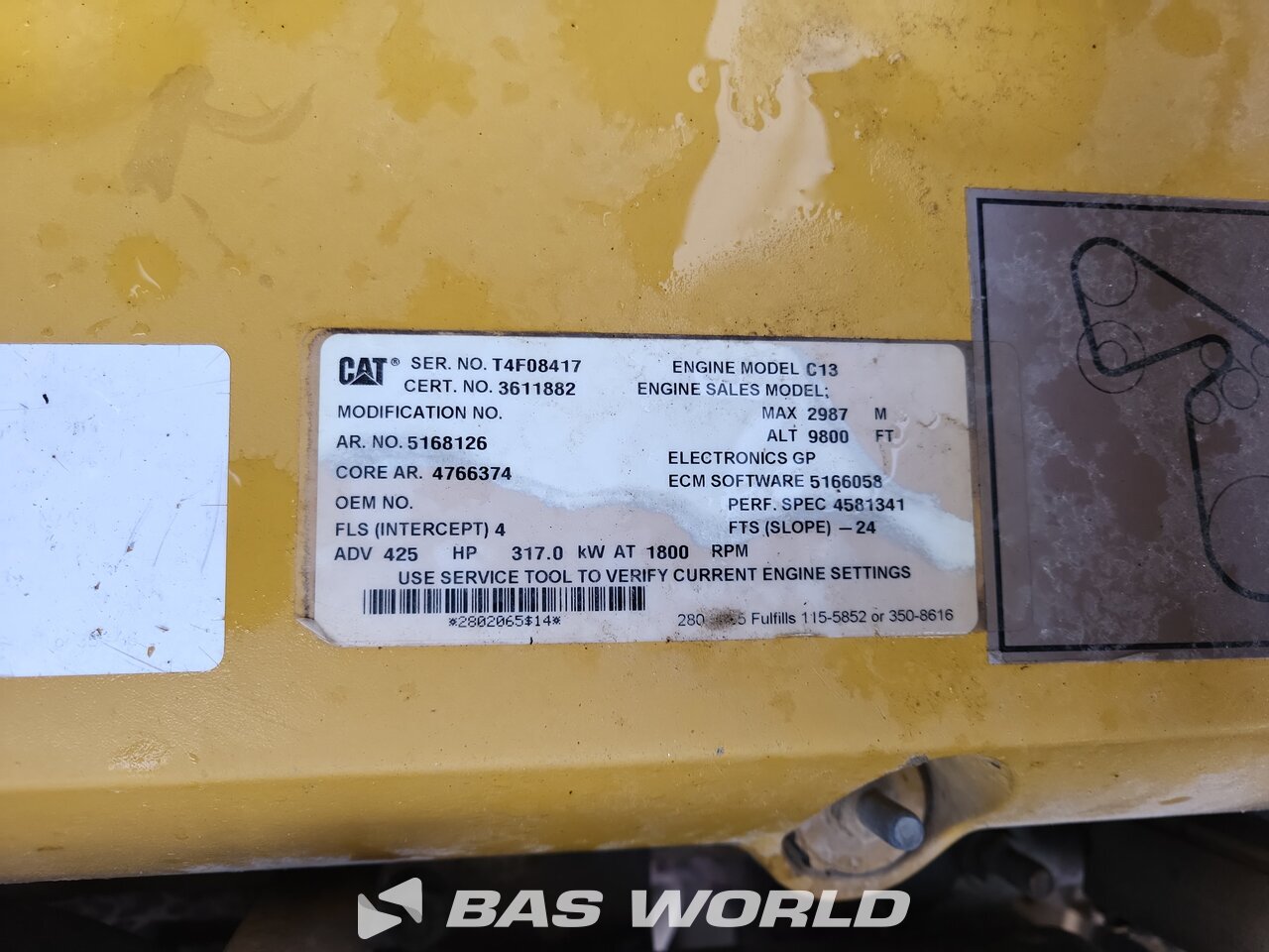 Other : Caterpillar 352 F Rupsgraafmachine