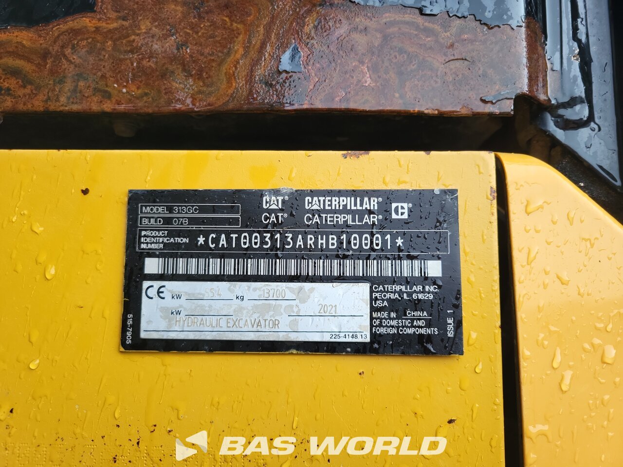 Other : Caterpillar 313 GC гусеничный экскаватор