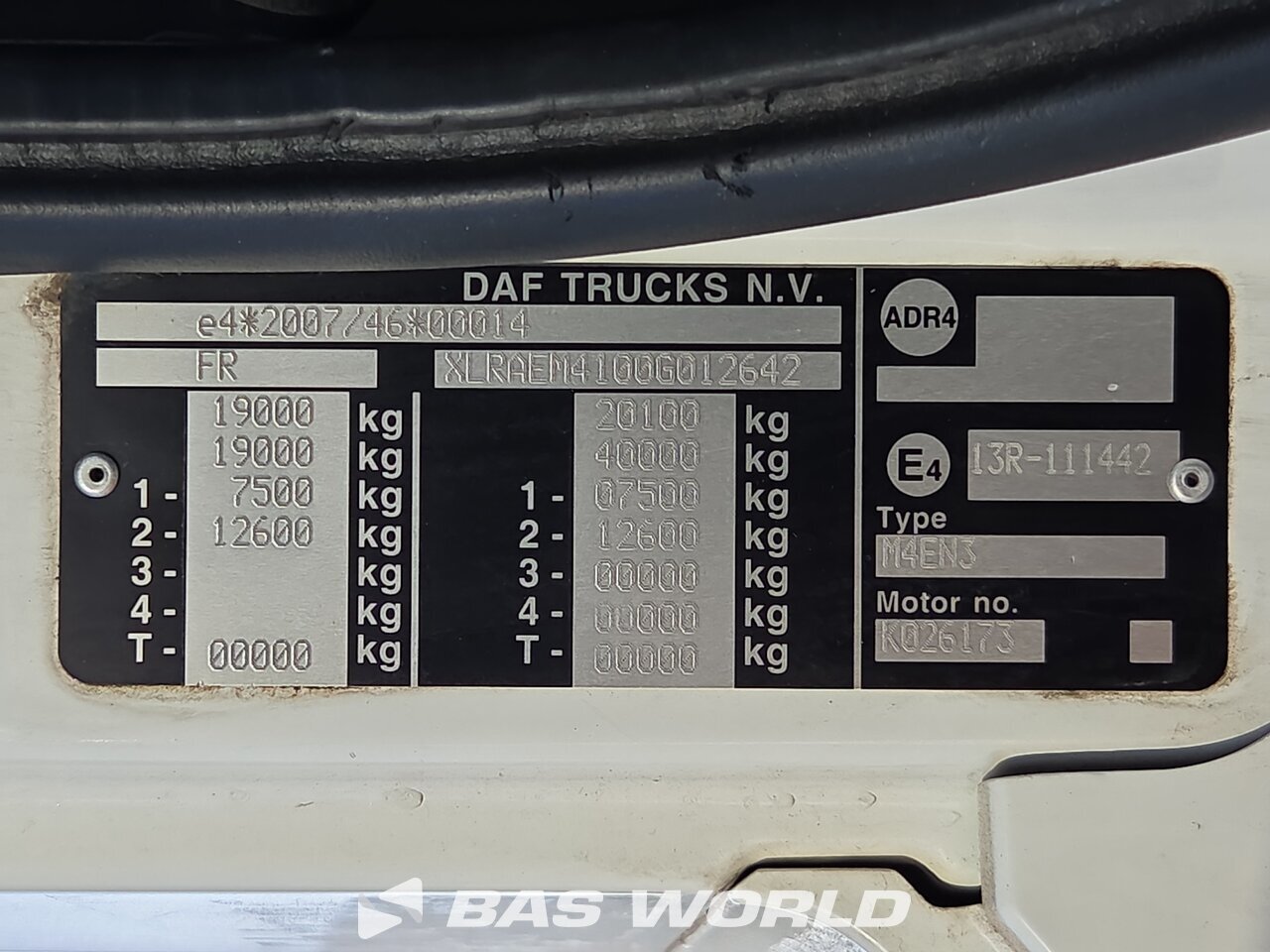 Other : DAF CF 290 شاحنات مسطحة