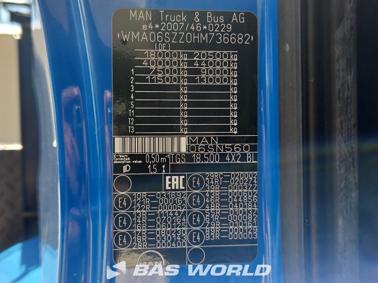 Other : MAN TGS 18.500 Skip loader
