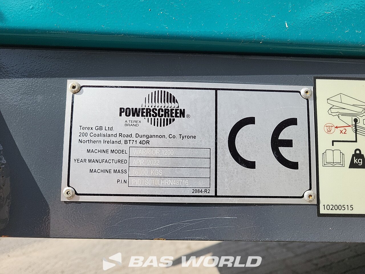 Other : Powerscreen WARRIOR 1200 Przesiewacze