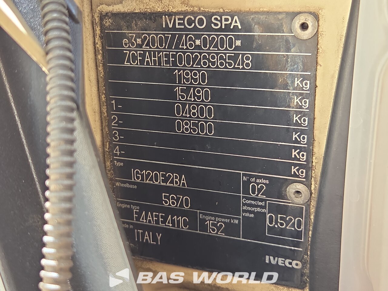 Other : Iveco Eurocargo 120E210 Box body truck