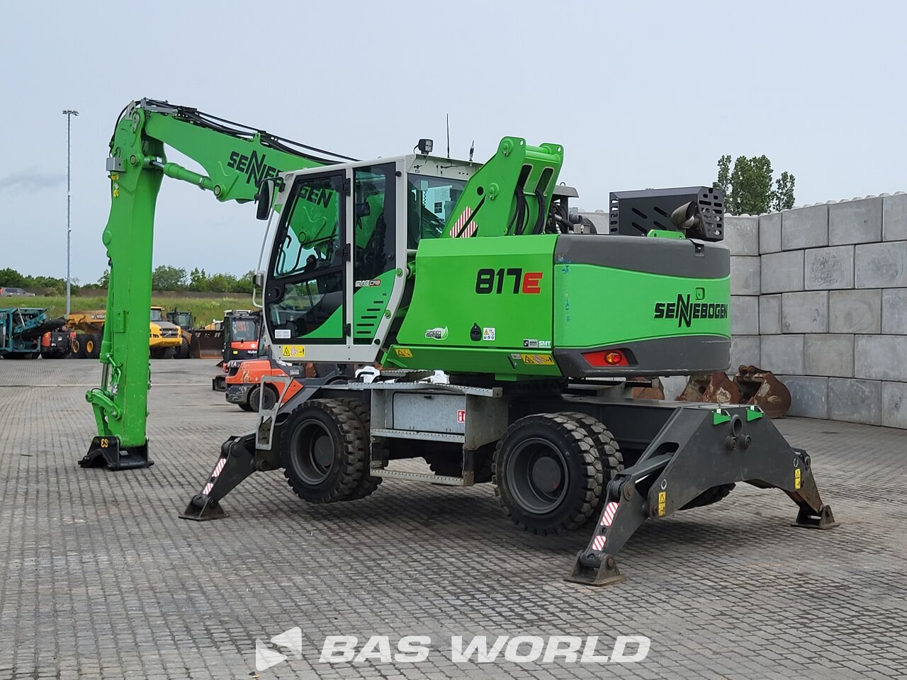 Other : Sennebogen 817 E Отговорник за отпадъците