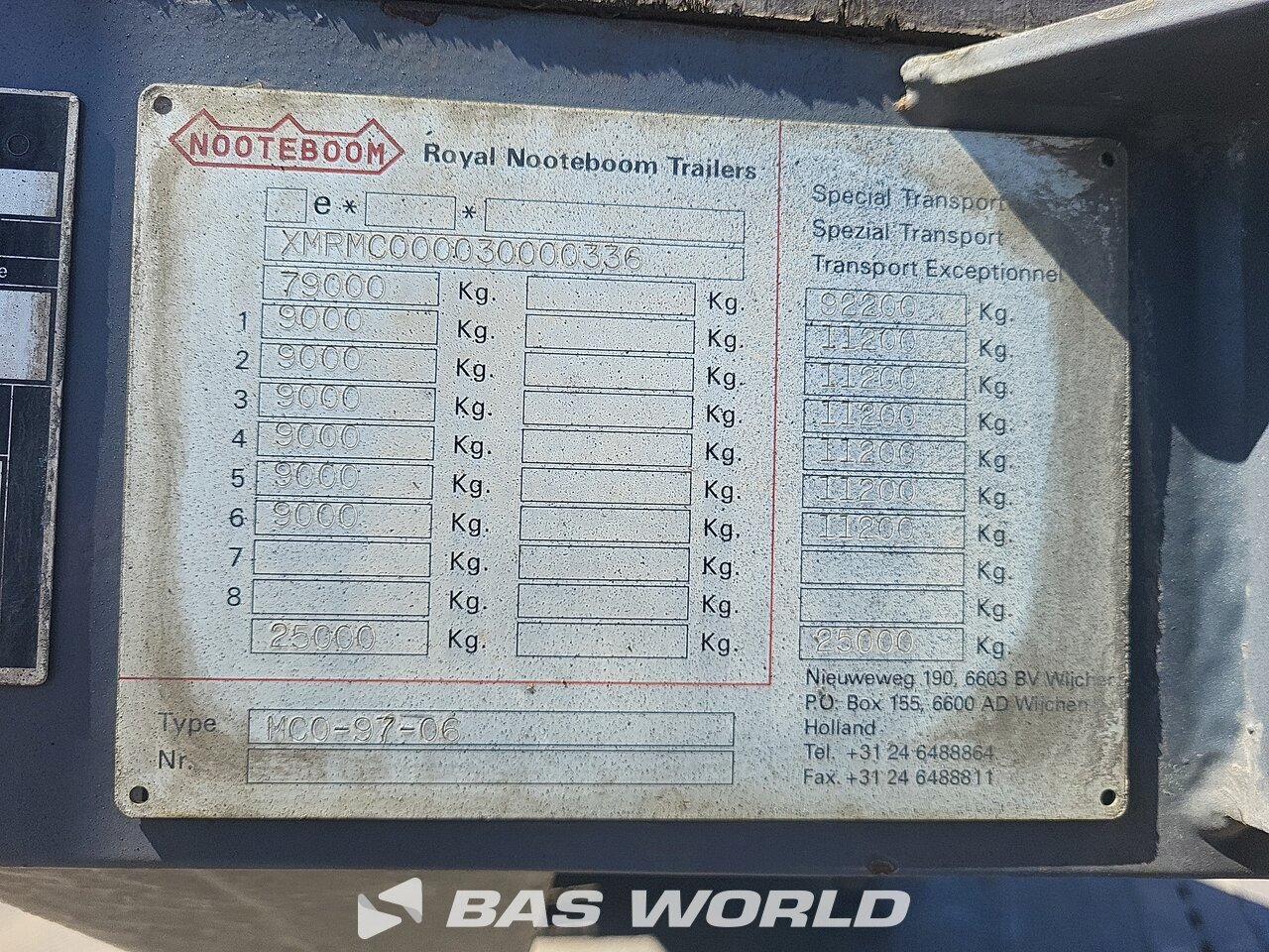 Other : Nooteboom Lavetti