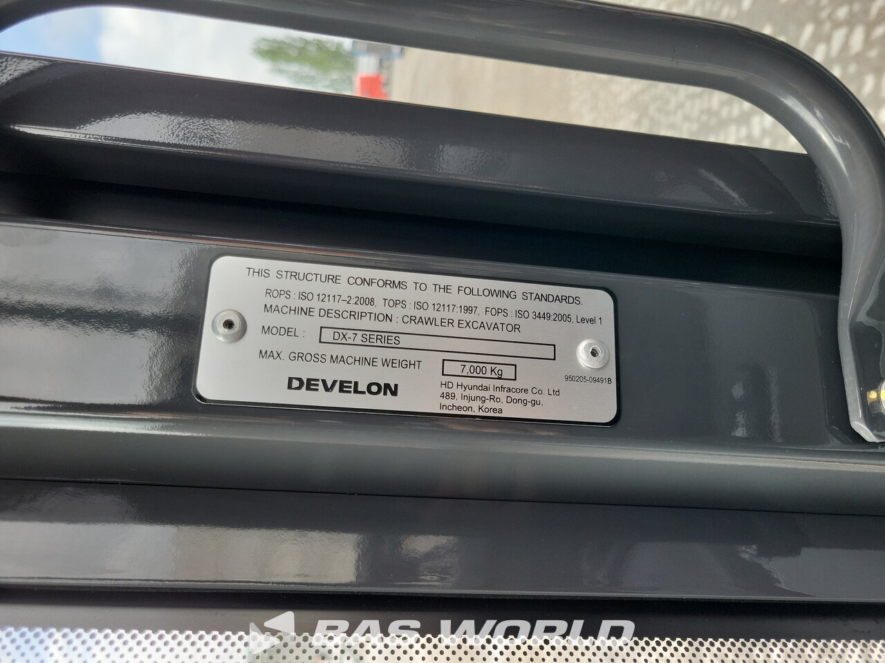 Other : Develon DX55 R-7 Mini bager <10t