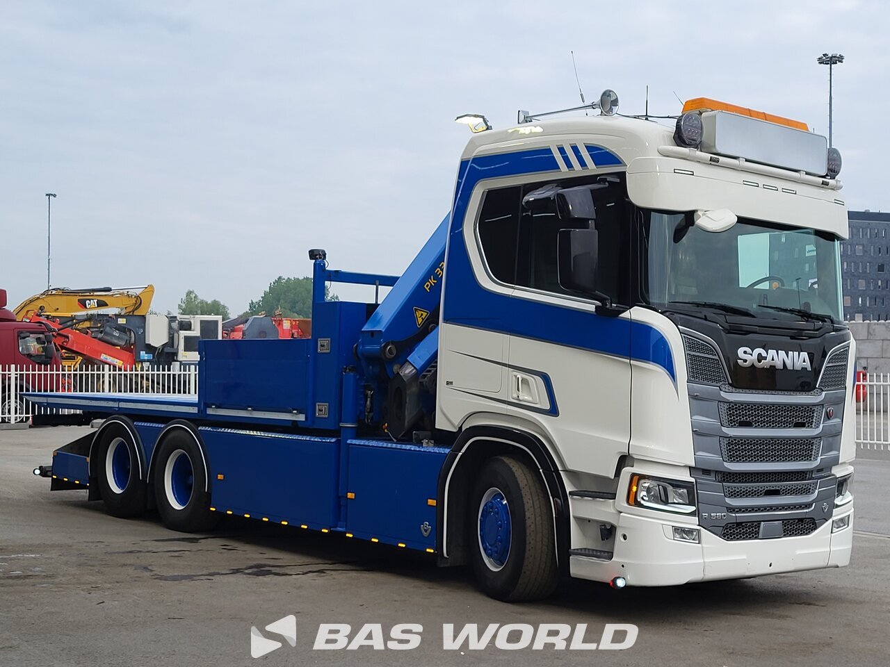 Other : Scania R580 Ciężarówka burtowa