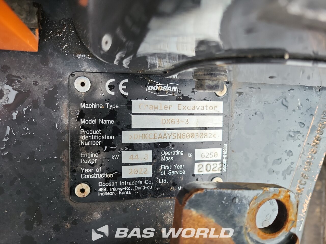 Other : Doosan DX63-3 Mini bager <10t