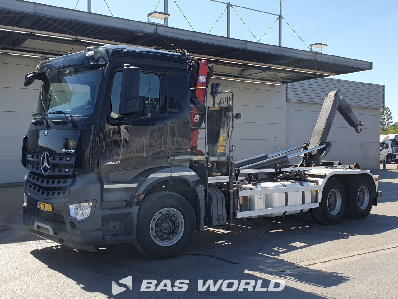 Other : Mercedes Arocs 2840 Камиони с кран с кука